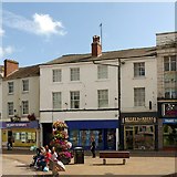 SK5361 : 6, 7, & 8 Market Place, Mansfield by Alan Murray-Rust