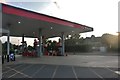 Petrol station on Station Road, Lechlade