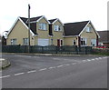 Houses on a Wick corner in the Vale of Glamorgan