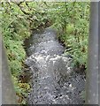 The Creggan River above the Newry Road bridge at Creggan village