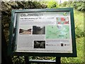 Notice Board about reclamation site