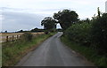 Country Lane heading West from Hornby