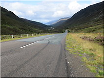 NH0659 : Road (A832) descending Glen Docherty by Peter Wood