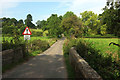 Lane across Forde Bridge