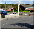 Dark green cabinet, Ewenny Road, St Brides Major