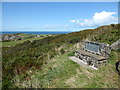 Memorial seat at Pwll Deri, Pembs