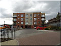 New flats on Station Hill, Bury St Edmunds