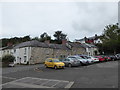 Car park between Greenfield Square and Canolfan Teifi