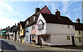 Houses on Bridge Street, Saffron Walden