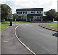 Junction of Lon-yr-eglwys and Heol Sant Bridget, St Brides Major