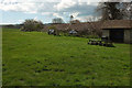 Terrace by recreation ground, Corfe Castle