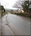 West along Fagl Lane, Hope, Flintshire