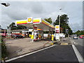 Service station on Eccleshall Road, Stafford