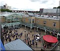 Looking down into Merseyway