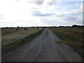 TF4056 : Farm track opposite Black's Farm by Jonathan Thacker