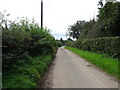 Lane towards Croxton