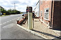 Old petrol pump at North Cotes