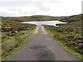 NG7159 : Short track from road (C1091) leading to Loch Fada by Peter Wood