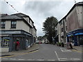 Road running west from the High Street