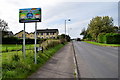 Sign for St. Oliver Plunkett School, Beragh