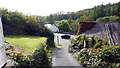 Descending from the hillside in Pont-rhyd-y-groes