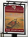 The Sportsman sign