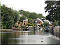 The Grand Union Canal by Park Lane