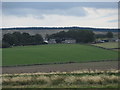 Fields north of South Riccalton near Oxnam in the Scottish Borders