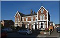 An ornate facade in Queens Road, St Thomas, Exeter