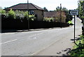 School/Ysgol direction sign, Cowbridge Road, St Athan