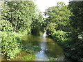 The River Colne below Green Bridge on Moorhall Road