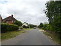 Main (only) road through Garford