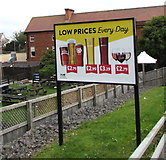 ST1066 : Low Prices Every Day, St Nicholas Road, Barry by Jaggery