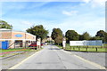 The entrance to ex RAF Hemswell