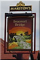 SP4806 : Sign for the Seacourt Bridge, Botley by JThomas