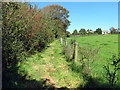 Llwybr ceffyl ger Ffarm Hill View /A bridleway near Hill View Farm