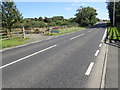 The A37 (Concession Road) approaching the South Armagh village of Cullaville