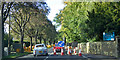 NT2075 : Roadworks, Cramond Road South by Robin Webster