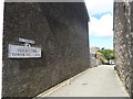 Looking from Goat Street into Tower Hill Lane