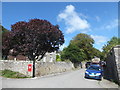 Postbox opposite the Bishop