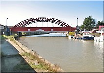 TG5208 : Vauxhall Bridge over the River Bure by Evelyn Simak