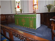 SM9537 : St Mary, Fishguard: altar by Basher Eyre