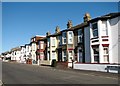 Terraced houses in Nelson Road North