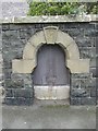 Old drinking fountain alcove, Llanfairfechan