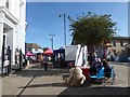 TL8741 : Saturday Market, Sudbury (1) by Basher Eyre