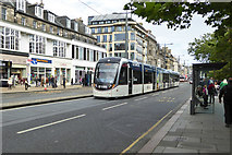 NT2473 : Westbound tram on Princes Street by Robin Webster