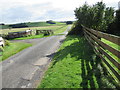 Road to/from Harelaw Moor near Greenlaw in the Scottish Borders