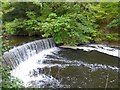 Weir near Goyt Cliff viaduct