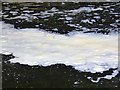 SJ9687 : Foam below the weir by Gerald England