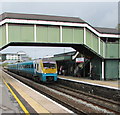 Class 175 dmu in Bridgend station